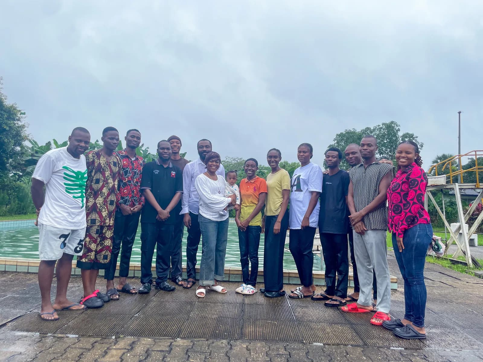 Outdoor group photograph