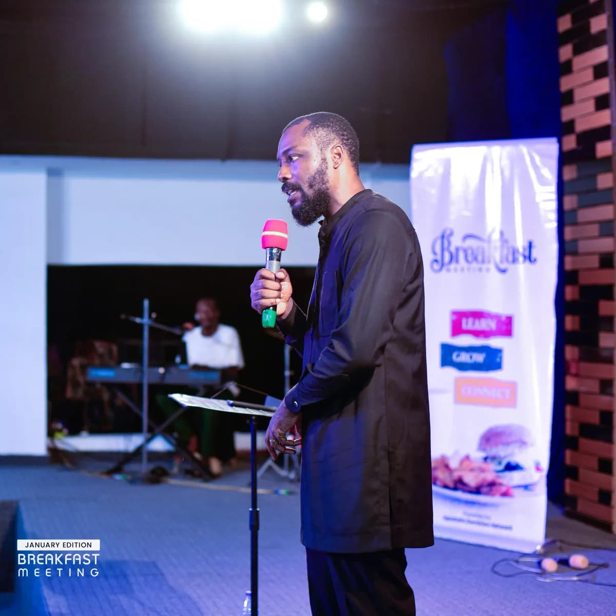 Pastor teaching