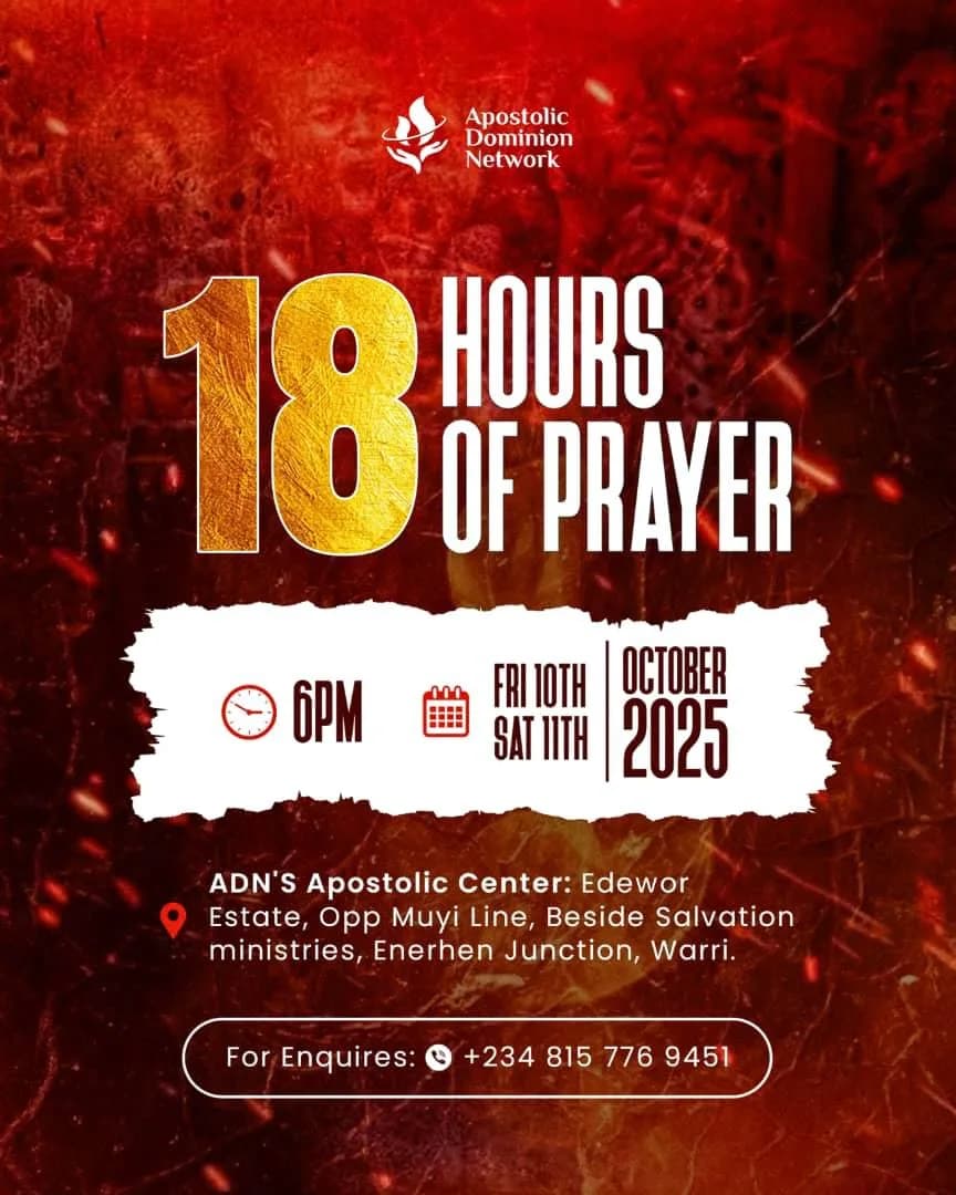 18 Hours of Prayer